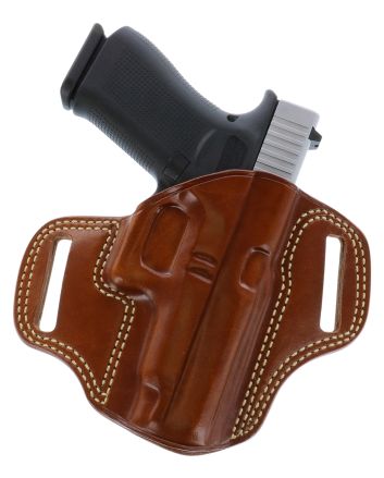 Galco CM876 Combat MasterOWB Tan Leather Belt Slide Fits Springfield Hellcat Pro Right Hand
