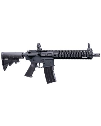 Crosman CFAR1B Full Auto R1 Air Rifle CO2 177 25rd Shot Black Black Receiver Black 6 Position Stock
