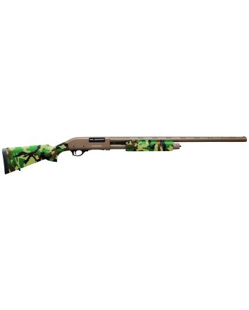 Charles Daly 930330 30112 Gauge 3" 4+1 28" Vent Rib Barrel, Flat Dark Earth Barrel/Receiver, Woodland Camo Synthetic Stock &amp; Forend, Includes 3 Choke Tubes