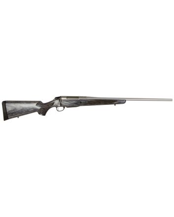 Tikka JRTXG315 T3x243 Win 3+1 22.40" Barrel, Stainless Steel Metal Finish, Oiled Gray Laminate Stock