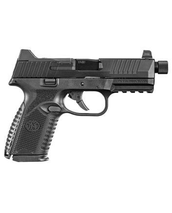 FN 66100837 509MT9mm Luger 15+1/24+1, 4.50" Black Target Crown/Threaded Steel Barrel, Matte Black Optic Ready/Serrated Steel Slide, Matte Black Polymer Frame w/Picatinny Rail, Ambidextrous