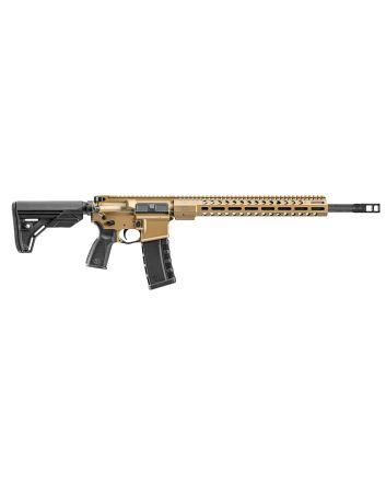FN 36100676 FN 15 DMR3 5.56x45mm NATO 18" Barrel 30+1, FDE Cerakote Receiver, Black OEM Stock &amp; Grip, Optic Ready