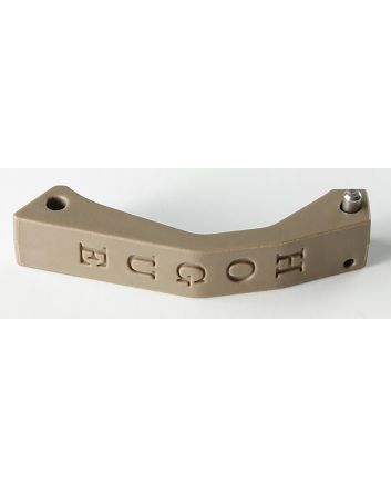 Hogue 15097 Trigger GuardContoured Flat Dark Earth Polymer For AR-15/M16