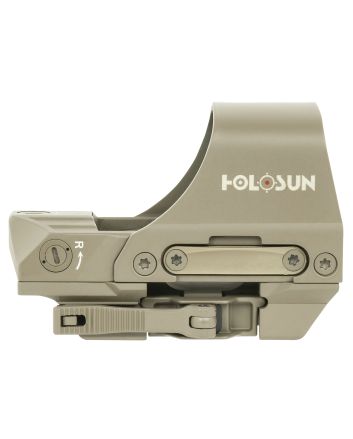 Holosun HS510CFDE 510Flat Dark Earth 1x, 2 MOA Red Dot/65 MOA Circle Reticle