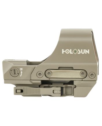 Holosun HE510CGRFDE 510Flat Dark Earth 1 x 0.91" x 1.26" 2 MOA Green Dot/65 MOA Circle Multi Reticle