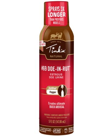 Tinks W5500 #69 Doe-In-Rut Estrous Fogger Deer Attractant Doe In Estrus Scent 5 oz Aerosol