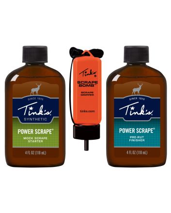Tinks W5226 Power Scrape All-Season Deer Attractant Pre-Rut Finisher Scent Mock Scrape Starter Scent 4 oz Dripper