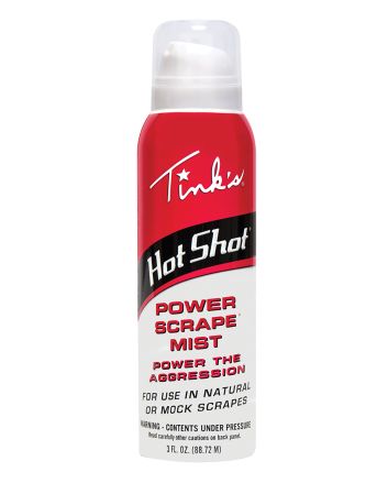 Tinks W5336 Hot Shot Power Scrape Deer Mock Scrape Scent 3 oz Aerosol