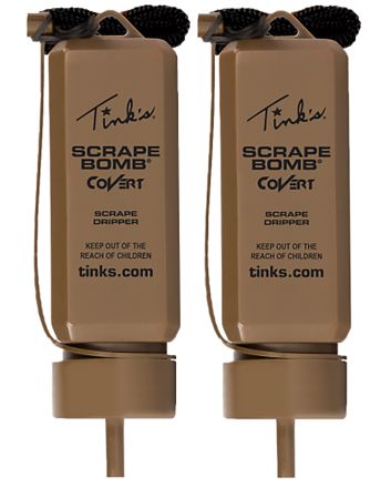 Tinks W5104 Covert Scrape Bomb 2 oz Dripper 2 Drippers