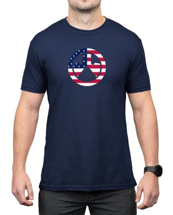 Magpul MAG1281410S Independence IconNavy Cotton/Polyester Short Sleeve Small