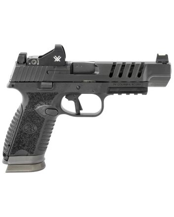 FN 66101462 509 LS Edge 9mm Luger 5" Barrel 17+1, Matte Black Polymer Frame With Mounting Rail, No Manual Safety, Includes Vortex Viper Red Dot