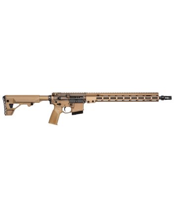 Geissele Automatics 08374S GFR Maritime RECCE 6mm ARC 16", Desert Dirt Rec/Handgaurd, Black Furniture, Magpul PRS Lite Stock, OEM Polymer Grip, Flash Hider, 15" M-LOK Handgaurd, Ambi Safety