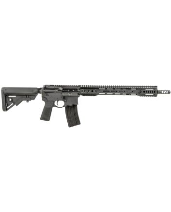 Franklin Armory 0010052BLK M4-HTF R3 XTD 5.56x45mm NATO 10+1 16" Light Contour Barrel w/ Aura XTD Muzzle Device, Salt Bath Nitride Finish, B5 Systems Bravo Stock &amp; Grip, Custom Tuned Trigger