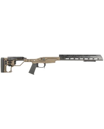 Christensen Arms 8100000104 Modern Precision Rifle Chassis Desert Brown for Rem 700 Short Action