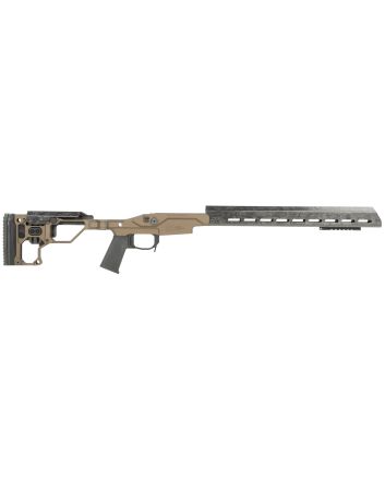Christensen Arms 8100000105 Modern Precision Rifle Chassis Desert Brown for Rem 700 Short Action
