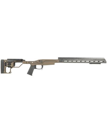 Christensen Arms 8100000107 Modern Precision Rifle Chassis Desert Brown for Rem 700 Long Action