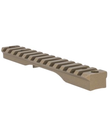 Christensen Arms 8100001205 One Piece Scope Base-STD Rem 700 ActionBurnt Bronze Cerakote