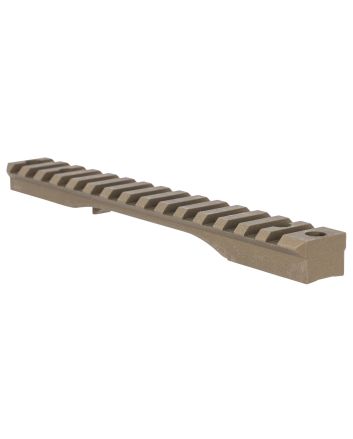 Christensen Arms 8100001207 One Piece Scope Base-STD Rem 700 ActionBurnt Bronze Cerakote