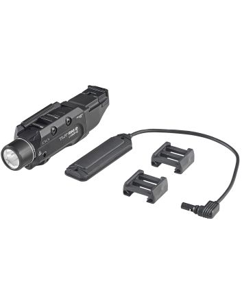Streamlight 69453 TLR-2 RM w/Laser Black Aluminum, 1000 Lumens White LED Bulb/Green Laser, 297 Meters Beam, Picatinny Rail Mount