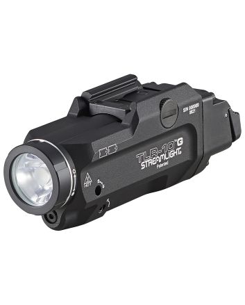 Streamlight 69473 TLR-10 G Gun Light with Green LaserBlack Anodized 1,000 Lumens White LED