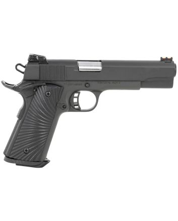 Taylors &amp; Company 230056 1911 Tactical Full Size 10mm Auto 8+1, 5" Stainless Steel Barrel, Black Parkerized Serrated Slide, Black Parkerized Steel Frame w/Beavertail, Black/Gray G10 Grip