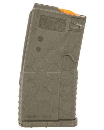 Hexmag HX1020AR15ODG ShortyOD Green Polymer 10rd 5.56x45mm NATO for AR-15