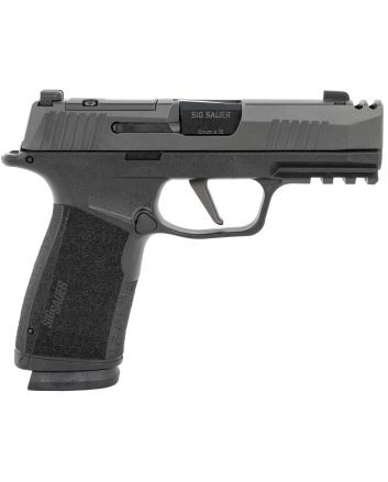 Sig Sauer 365XCA-9-COMP P365-XMACRO9mm Luger 3.10" 17+1, Black, Steel Slide with Optic Cuts &amp; Integrated Compensator, XRAY Sights