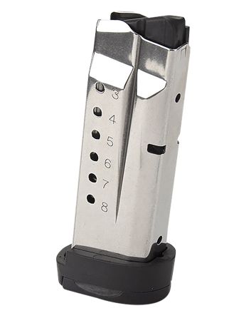 Ed Brown RMPMAG8SHIELD M&amp;P8rd Extended 9mm Luger Fit S&amp;W M&amp;P Shield Stainless Steel
