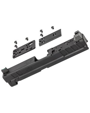 Springfield Armory XD4901 XD OSP9mm Black Steel for Springfield XDwith Optics Cut, Suppressor Height Night Sights, Includes Cover Plates