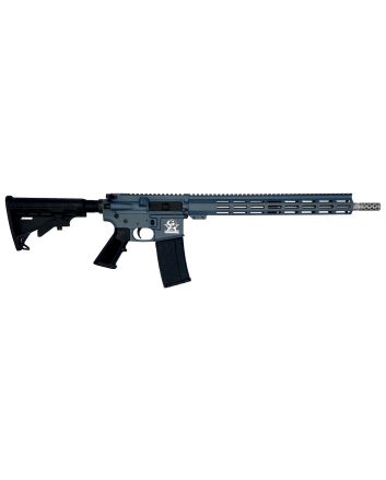 Great Lakes Firearms GL15223SSBLU AR-15223 Wylde 30+1 16" Stainless Barrel, Blue Titanium Cerakote Receiver, Full Picatinny Rail,Black Collapsible Stock, Polymer Grip