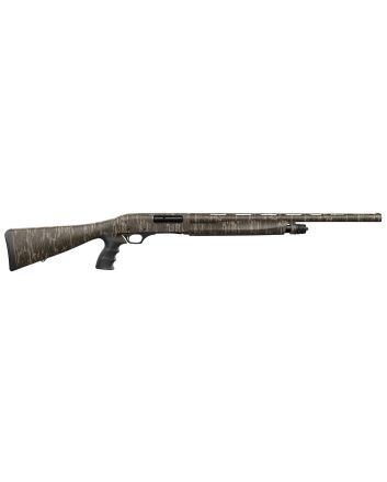 Retay USA GPSXLTRPGCBTL24 GPS XL Turkey 12 Gauge 24" 3.5" 4+1, Mossy Oak New Bottomland, Pistol Grip Stock, Fiber Optic Sight