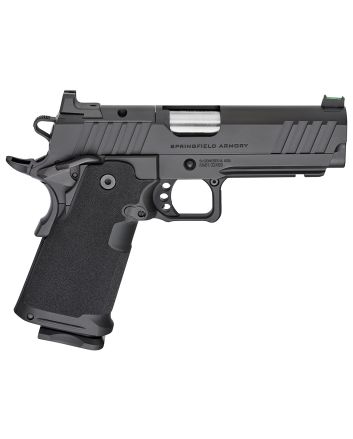 Springfield Armory PH9117AOS Prodigy9mm Luger 20+1/17+1 4.25" Bull Barrel, Black Cerakote Carbon Steel Frame w/Picatinny Acc. Rail, Optic Ready Slide, Polymer Grip, Fiber Optic Sight