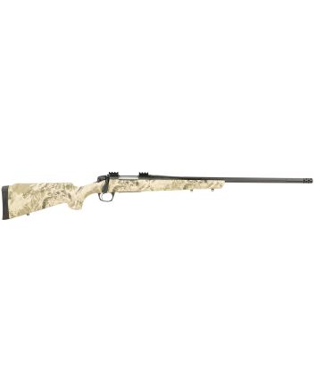 CVA CR3989 Cascade XT Full Size 6.5 PRC 4+1 24" Graphite Black Cerakote Steel Threaded Barrel, Realtree Hillside Adj w/Soft Touch Synthetic Stock