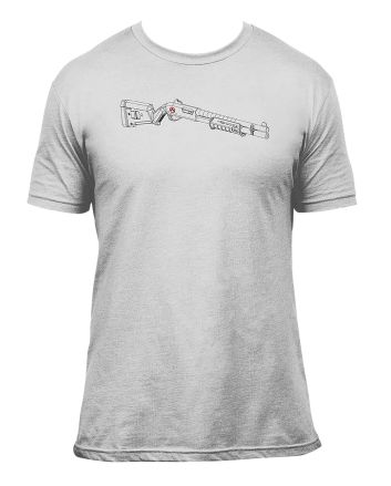 Magpul MAG1278-041-S SGA BlueprintStone Gray Heather Cotton/Polyester Short Sleeve Small