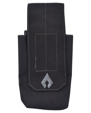 Advance Warrior Solutions ARSMPBL Single Mag Pouch Rifle Black MOLLE