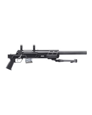 B&amp;T Firearms SPR300 SPR300 Pistol Kit 300 Blackout 10+1 9.80", Black, Integrated Suppressor, Polymer Grip, Scope Rings &amp; Bipod Included