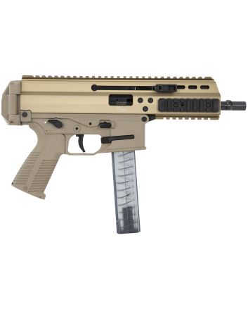 B&amp;T Firearms 36039CT APC SD 9mm Luger 30+1 6.80" Black Steel Barrel, M-LOK Handguards, Coyote Brown Anodized Aluminum Picatinny Rail Receiver, Coyote Polymer Grips, Ambidextrous