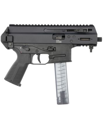 B&amp;T Firearms 36176502 APC9K9mm Luger 30+1 4.30" Black Steel Barrel, Black Picatinny Rail Receiver, Brace Adapter, Black Polymer Grips, Ambidextrous