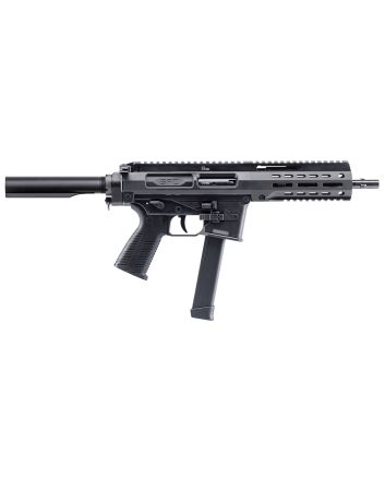 B&amp;T Firearms 500003AB SPC99mm Luger 33+1 9.10", Black, Buffer Tube Stock, Polymer Grip (OEM Mag)