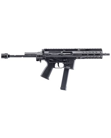 B&amp;T Firearms 500003TBG SPC99mm Luger 33+1 9.10", Black, Tele Brace Adapter, Polymer Grip (Glock Mag Compatible)