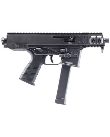 B&amp;T Firearms 450008G GHM Compact 9mm Luger 33+1 4.30", Threaded Muzzle, Black, No Brace, Polymer Grips, Ambi Controls (Glock Mag Compatible)
