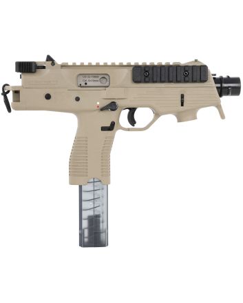 B&amp;T Firearms 30105NUSCT TP99mm Luger 30+1 5.10", Coyote Tan, Polymer Frame/Grip, No Brace, Iron Sights