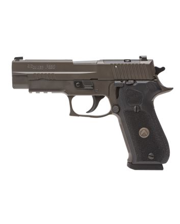 Sig Sauer 220R45LEGIONSAOR2 P220 Full Size Legion SAO 45 ACP 8+1 4.40", Gray Elite Cerakote, Picatinny Rail Frame, Romeo 1 Cut Slide, Black G10 Grip, X-Ray Sights