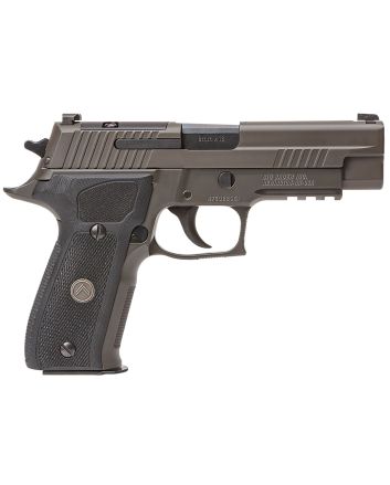 Sig Sauer E26R9LEGIONR2 P226 Full Size Legion 9mm Luger 15+1 4.40", Legion Gray Elite Cerakote, Picatinny Rail Frame, Romeo 1 Slide, Black G10 Grip, Flat Trigger, X-Ray Sights