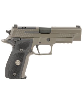 Sig Sauer E26R9LEGIONSAOR2 P226 Full Size Legion SAO 9mm Luger 15+1 4.40", Legion Gray Elite Cerakote, Picatinny Rail Frame, Romeo 1 Slide, Black G10 Grip, Flat Trigger, X-Ray Sights