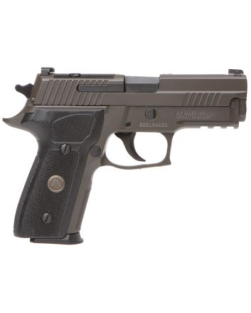 Sig Sauer E29R9LEGIONR2 P229 Compact Legion 9mm Luger 3.90" 15+1, Legion Gray Cerakote, Picatinny Rail/Beavertail Frame, Romeo 1 Cut Slide, Black G10 Grip, Night Sights