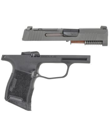Sig Sauer 8900719 P365 Caliber Exchange Kit 380 ACP 3.10" 10+1 Black Nitride Slide Black Polymer Frame SigLite Night Sights for All Sig P365 Models