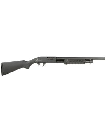 Rossi ST1218BK ST-1212 Gauge 3" 4+1 18.50", Matte Black, Synthetic Stock, Front Bead Sight, Cylinder Bore