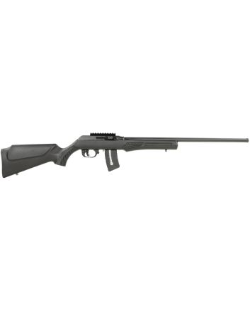 Rossi RS22W2111-TH RS22Semi-Auto 22 WMR 10+1 21" Threaded Barrel, Black, Fixed Synthetic Stock