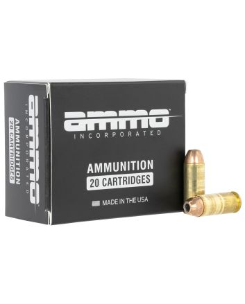 Ammo Inc 10180JHPA20 Signature10mm Auto 180gr Jacket Hollow Point 20 Per Box/10 Case